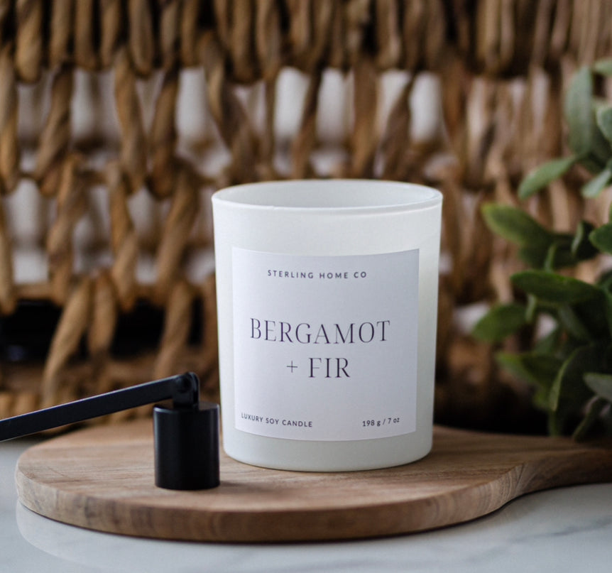 Bergamot & Fir Candle